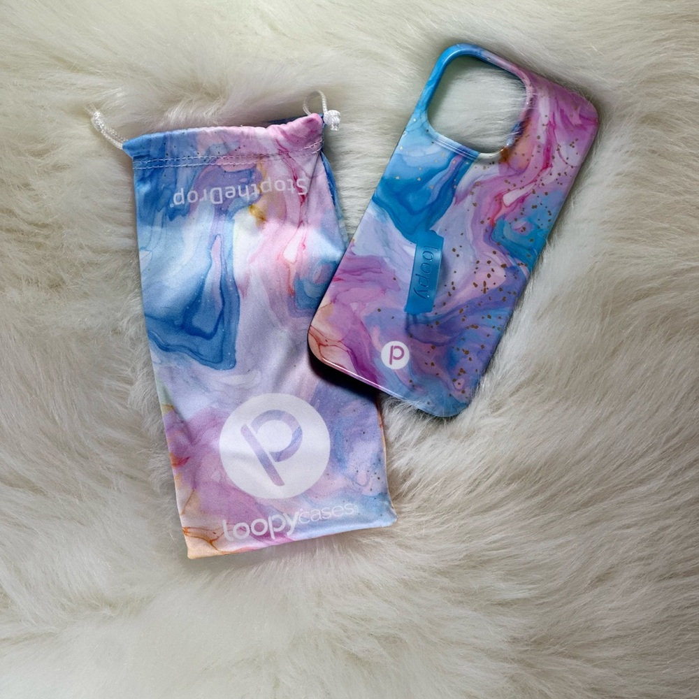 Loopy Cotton Candy Swirl Case iPhone 14 Pro Max
